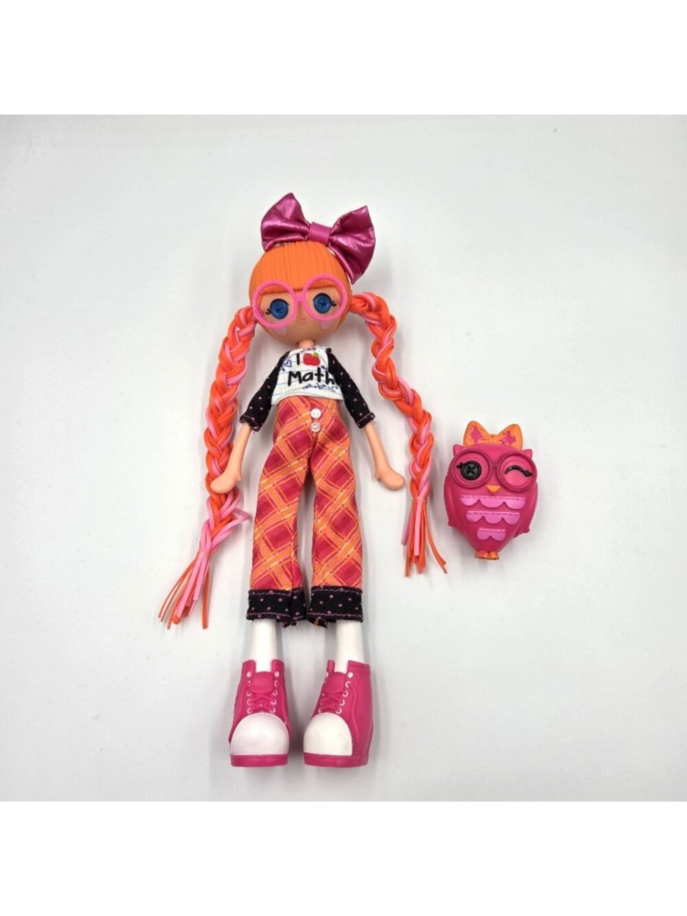 Lalaloopsy Girls Bea Spells A Lot  9" Braided Hair Doll & Owl Pet READ